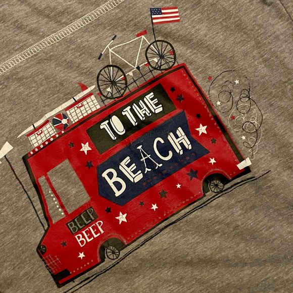 KIDS KORNER to the beach short sleeve - Picture 2 of 2